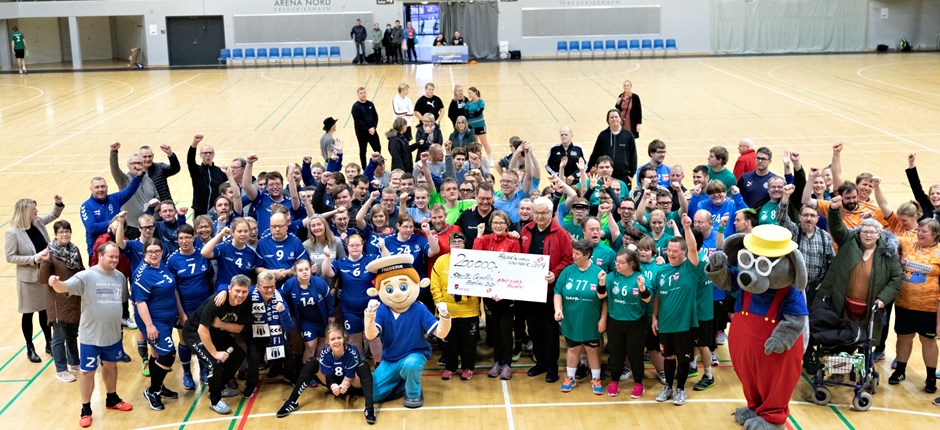 Special Olympics Idrætsfestival i Frederikshavn får 200.000 kr. fra Spar Nord Fonden